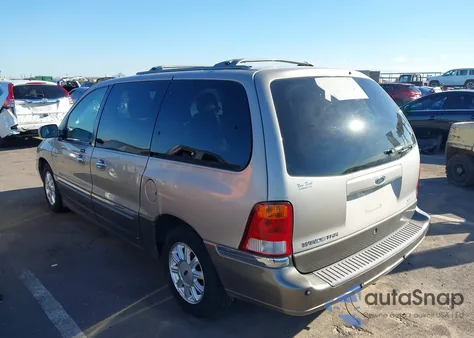 2001 Ford Windstar Limited from USA, damaged, VIN 2FMDA58451BB04434